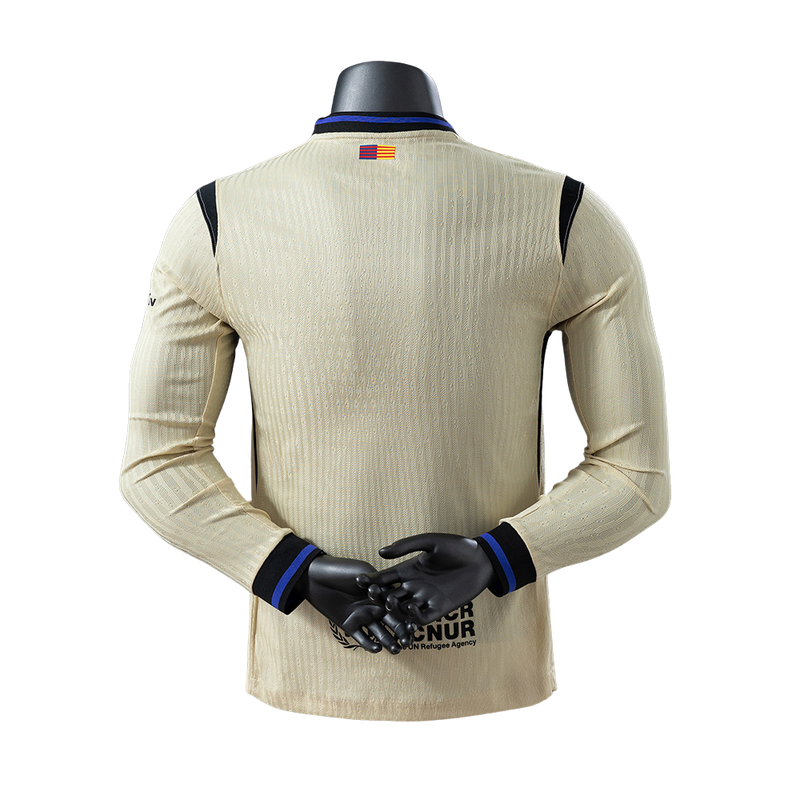 Camisa Barcelona ll 25/26 Manga Longa - Jogador Masculina