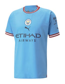 Camisa Manchester City Home 22/23 Torcedor Puma Masculina - Azul