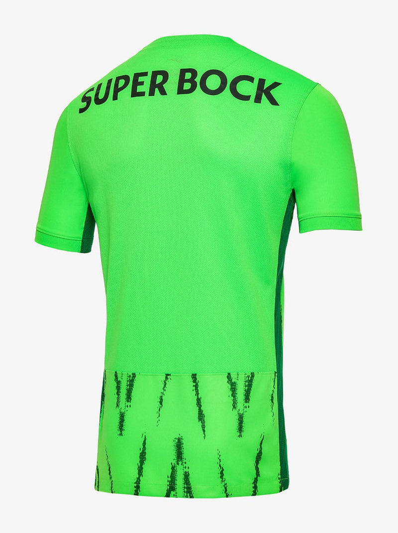 Camisa Sporting CP lll 24/25 - Torcedor Nike Masculina - Verde com detalhes em preto