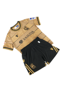 Kit Infantil Real Sociedad ll 24/25 Macron - Ouro / Preto