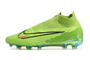 Chuteira de Campo NIKE PHANTOM GX ELITE DF Link FG -  Verde