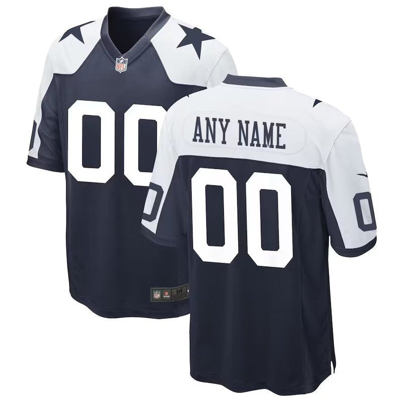 Camisa NFL Dallas Cowboys - Versão Alternativa de Jogo - Azul Marinho