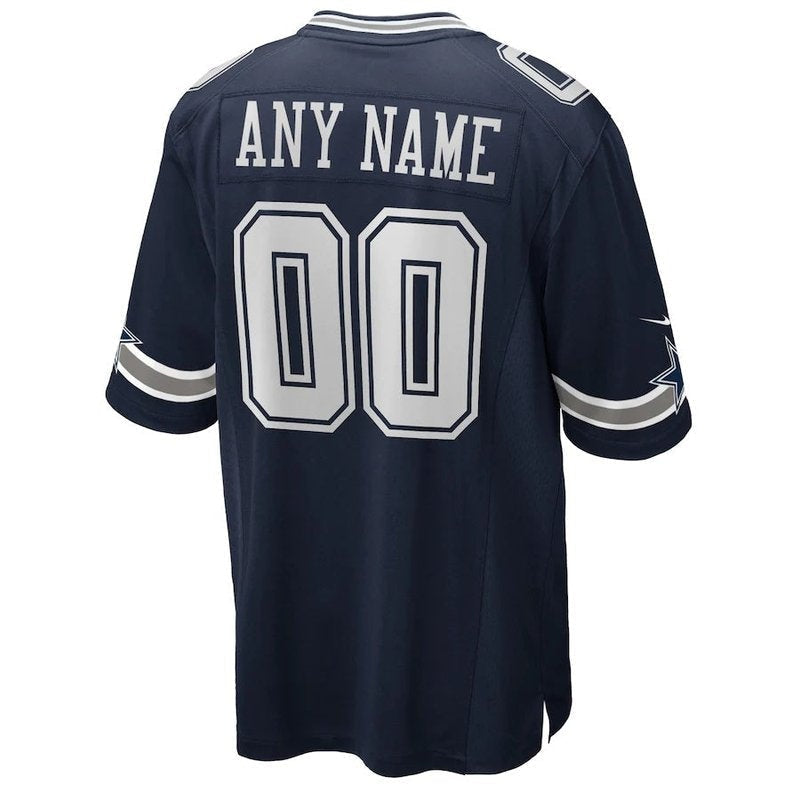 Camisa NFL Dallas Cowboys - Versão de Jogo - Azul Marinho
