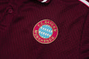 Conjunto Bayern München Treino 25/26 - Masculino adidas - Borgonha Escuro
