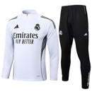 Conjunto Real Madrid Treino 25/26 - Masculino Adidas - Branco