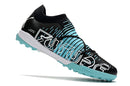 Chuteiras de futebol Puma Future Z TF/MG - Preta/Azul Agua