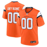 Camisa NFL Denver Broncos - Coleção Mile High - Versão de Jogo - Laranja