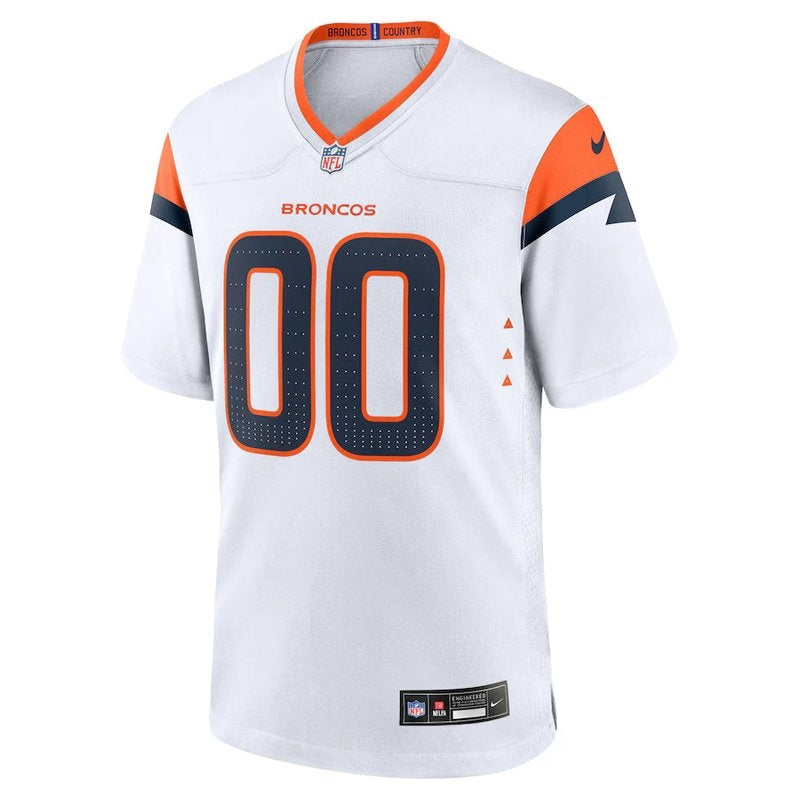 Camisa NFL Denver Broncos - Coleção Mile High - Versão de Jogo - Branco