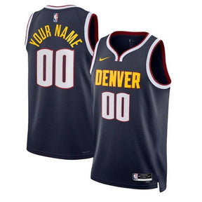 Camisa NBA - Denver Nuggets - 2023 Azul Marinho - Edição Ícone
