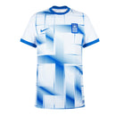 Greece National Team Home Shirt 23/24 - Nike Men's Fan Shirt - White with blue details