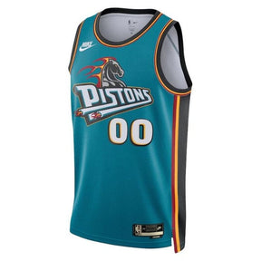 Camisa NBA - Detroit Pistons - 2023 - Edição Clássica - Azul Petróleo