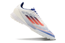 Chuteiras de futebol adidas F50 Pro TF - Branco/azul