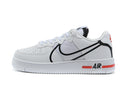 Nike Air Force 1 React - unissex - Branco
