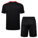 Conjunto Internacional Treino 24/25 - Masculino Adidas - Preto e vermelho