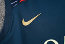 Conjunto Paris Saint-Germain Treino Camisa Regata + short 24/25 - Masculino Nike - azul royal (gola vermelha)