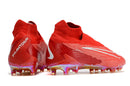 Chuteira de Campo NIKE PHANTOM GX ELITE DF Link FG -  Vermelho
