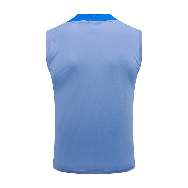 Conjunto Inter de Milão Treino Camisa Regata + short 24/25 - Masculino Nike - Azul e preto