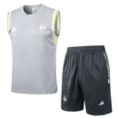 Conjunto Atlético Mineiro Treino 24/25 - Masculino Adidas - Cinza
