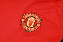 Manchester United Training Set Short Sleeve Shirt + Shorts 24/25 - Men's Adidas - Red