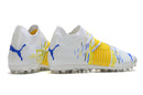Chuteira Puma Future Z FG/AG - Branco/Amarelo