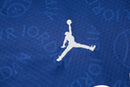 Conjunto Paris Saint-Germain Treino Camisa manga curta + short 24/25 - Masculino Jordan - Azul