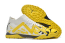 Chuteiras de futebol Puma Future X Powercat Tokyo Match TF - Amarelo/Branco