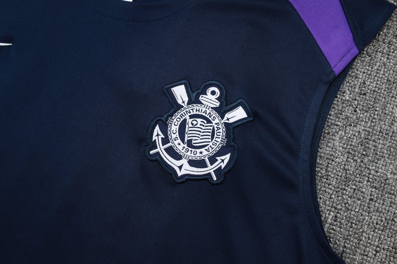 Conjunto Atlético Mineiro Treino 24/25 - Masculino Adidas - Roxo escuro