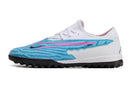 Chuteira de Campo Nike React Phantom GX Pro TF - Branco/Azul