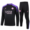 Conjunto Paris Saint-Germain Treino 24/25 - Masculino Jordan - Preto