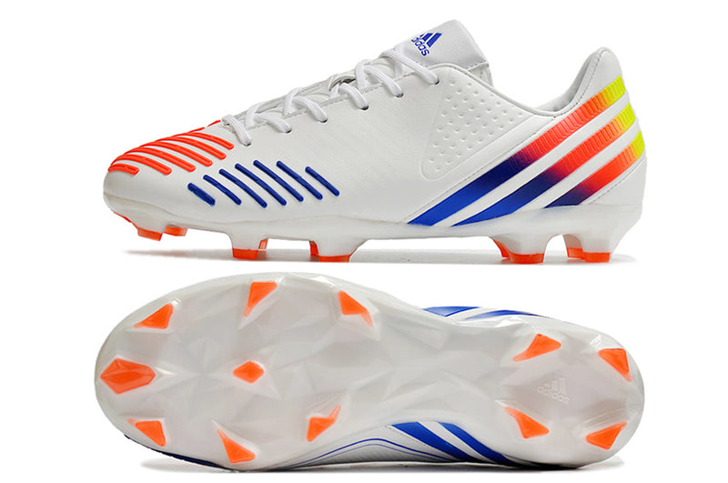 Chuteira de Campo Adidas Predator Falcon Retro FG - Branco Arco