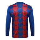 Conjunto Barcelona Treino 24/25 - Masculino Nike - Azul e vermelho