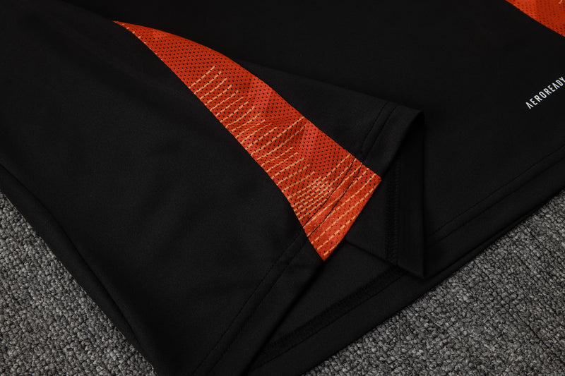 Conjunto Internacional 24/25 - Masculino Adidas - Preto e vermelho
