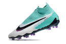 Chuteira de Campo NIKE PHANTOM GX ELITE DF Link FG - Branco/Azul agua