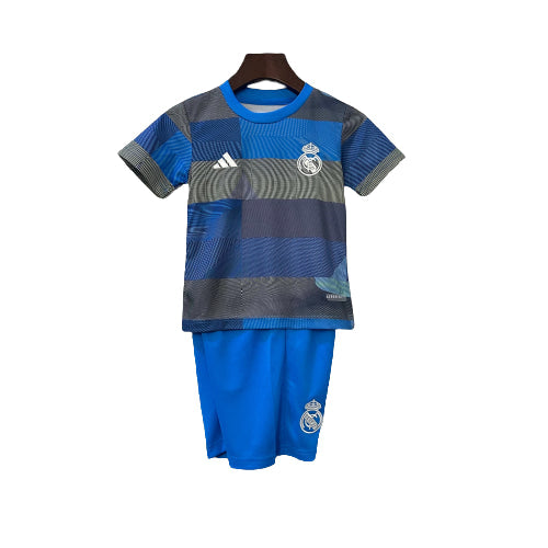 Conjunto Infantil - Real Madrid 25/26 Treino - Azul