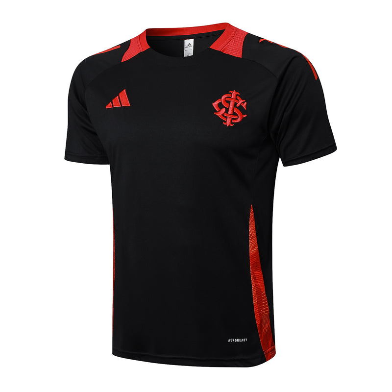 Conjunto Internacional Treino 24/25 - Masculino Adidas - Preto e vermelho