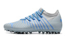 Chuteira Puma Future Z FG/AG - Cinza/vermelho/azul