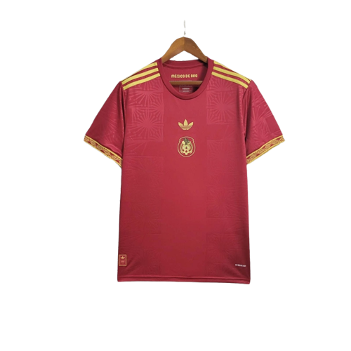 Camisa México 25/26 Edição Copa Ouro - Vermelha - Versão Torcedor