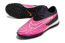 Chuteira de Campo Nike React Phantom GX Pro TF - Preto/Rosa
