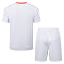 Conjunto Bayern München Treino Camisa + short 25/26 - Masculino adidas - Branco