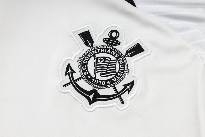 Conjunto Corinthians de Treino 24/25 - Masculino Adidas - Branco