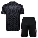Conjunto Paris Saint-Germain Treino Camisa manga curta + short 24/25 - Masculino Jordan - Preto