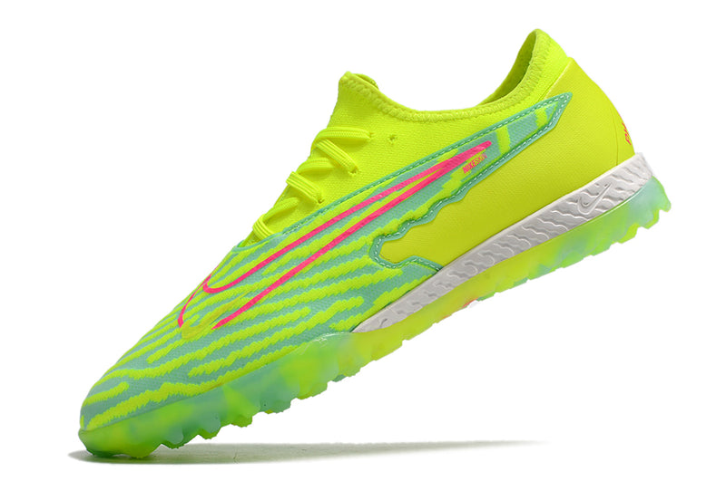 Chuteira de Campo Nike React Phantom GX Pro TF - Verde