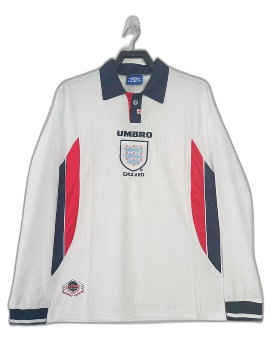 England 1998 Home - Retro Long Sleeve