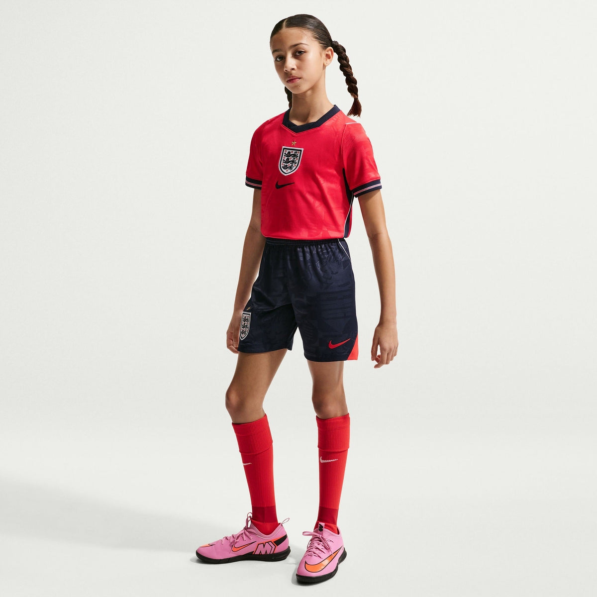 Inglaterra 2026 Visitante - Conjunto Infantil