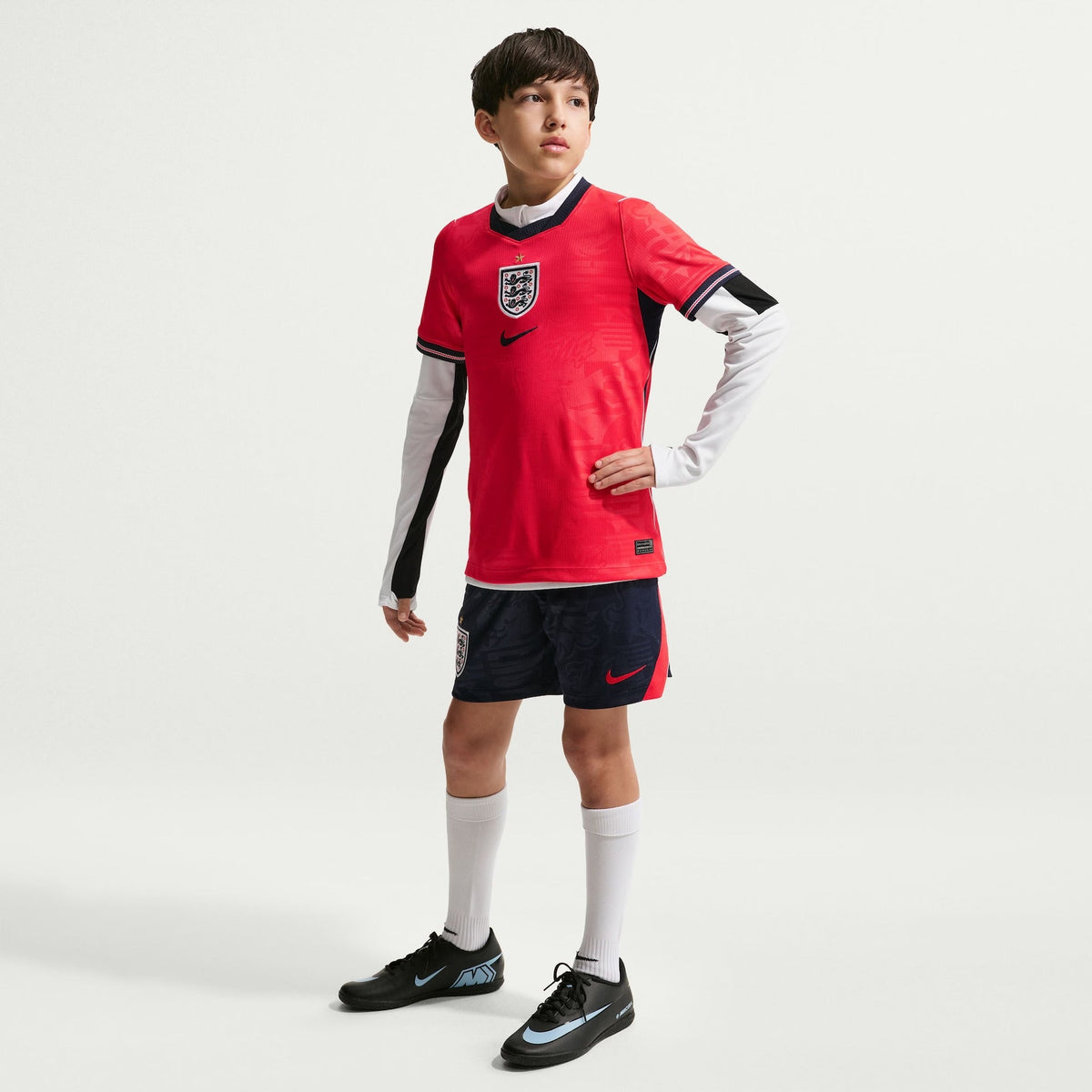 Inglaterra 2026 Visitante - Conjunto Infantil