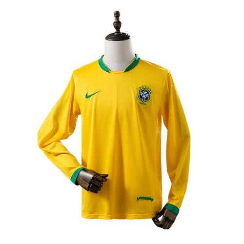 Camisa Do Brasil l Retrô 2006 Manga Longa - Torcedor Masculina