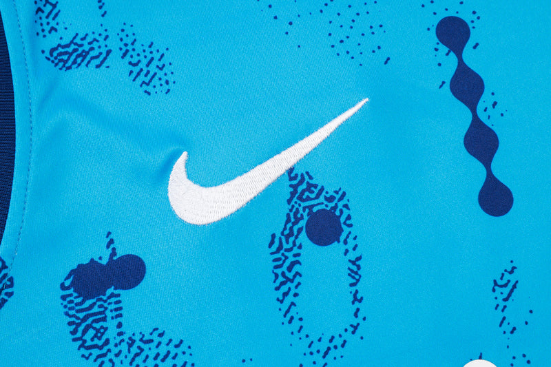 Conjunto Chelsea Treino Camisa Regata + short 24/25 - Masculino Nike - Azul claro