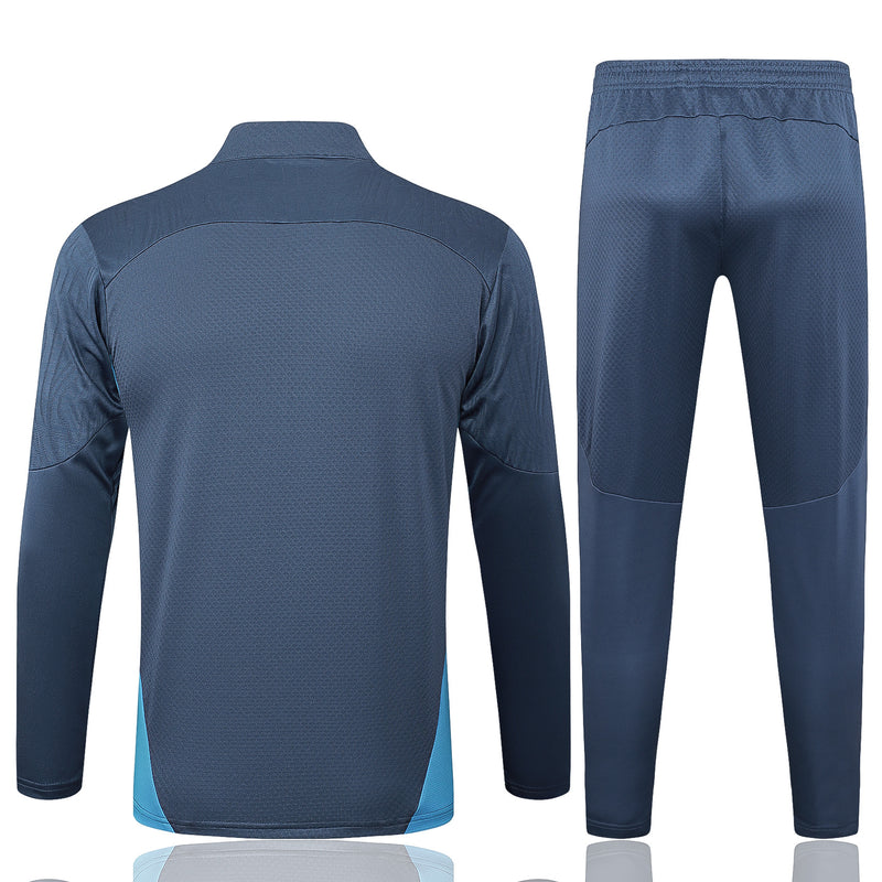 Conjunto Manchester City 24/25 - Masculino Adidas - Azul
