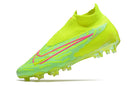 Chuteira de Campo NIKE PHANTOM GX ELITE DF Link FG -  Verde