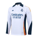 Real Madrid 24/25 Training Set - Men's Adidas - White with orange detail